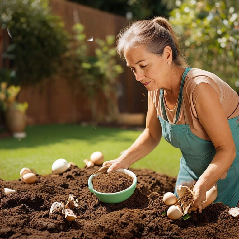 casca de ovo e borra de cafe