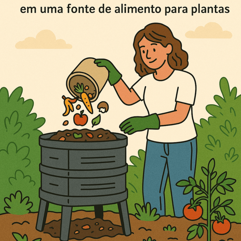 compostagem doméstica