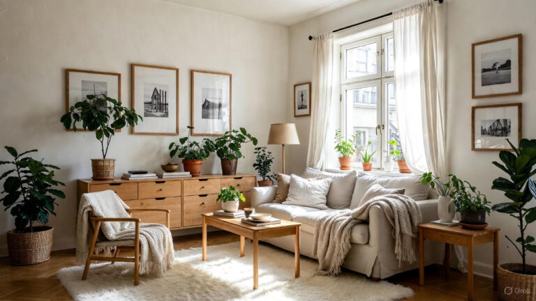 Decoração escandinava