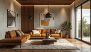 Decoração rustica moderna, madeira e metal