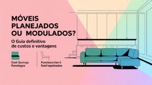 móveis planejados ou modulados