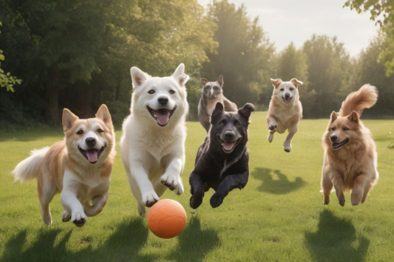 Diversão dos Cachorros